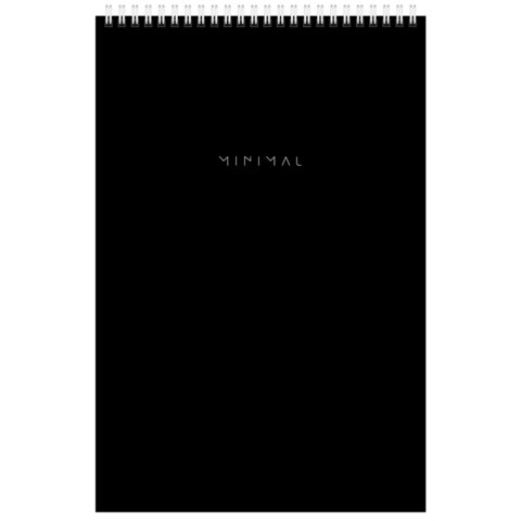 Блокнот ДЭК А4, 198х297 мм, 80 л., КОМПЛЕКТ 2 шт., гребень, подложка, BRAUBERG "Minimal Classic", 116452 Блокнот ДЭК А4, 198х297 мм, 80 л., КОМПЛЕКТ 2 шт., гребень, подложка, BRAUBERG "Minimal Classic", 116452 — изображение 2