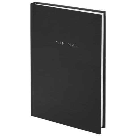 Блокнот А5 134х206 мм, 80 л., твёрдый, клетка, BRAUBERG "Minimal", черный, 116436 Блокнот А5 134х206 мм, 80 л., твёрдый, клетка, BRAUBERG "Minimal", черный, 116436