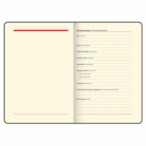 Еженедельник недатированный А5, 145х215 мм, BRAUBERG "Iguana", под кожу, 64 л., черный, 114478 Еженедельник недатированный А5, 145х215 мм, BRAUBERG "Iguana", под кожу, 64 л., черный, 114478 — изображение 5