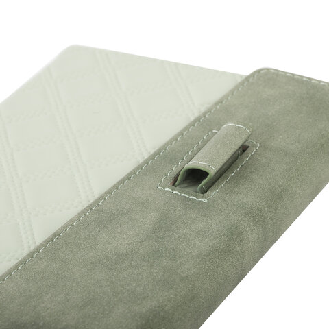Ежедневник недатированный А5 145х215 мм, BRAUBERG "Stitch", под кожу, магнит, 160 л., оливковый, 116588 Ежедневник недатированный А5 145х215 мм, BRAUBERG "Stitch", под кожу, магнит, 160 л., оливковый, 116588 — изображение 6