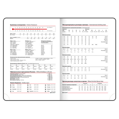 Ежедневник недатированный А5 138x213 мм BRAUBERG "Waves" под кожу, застежка 160 л., черный/серый, 111875 Ежедневник недатированный А5 138x213 мм BRAUBERG "Waves" под кожу, застежка 160 л., черный/серый, 111875 — изображение 7
