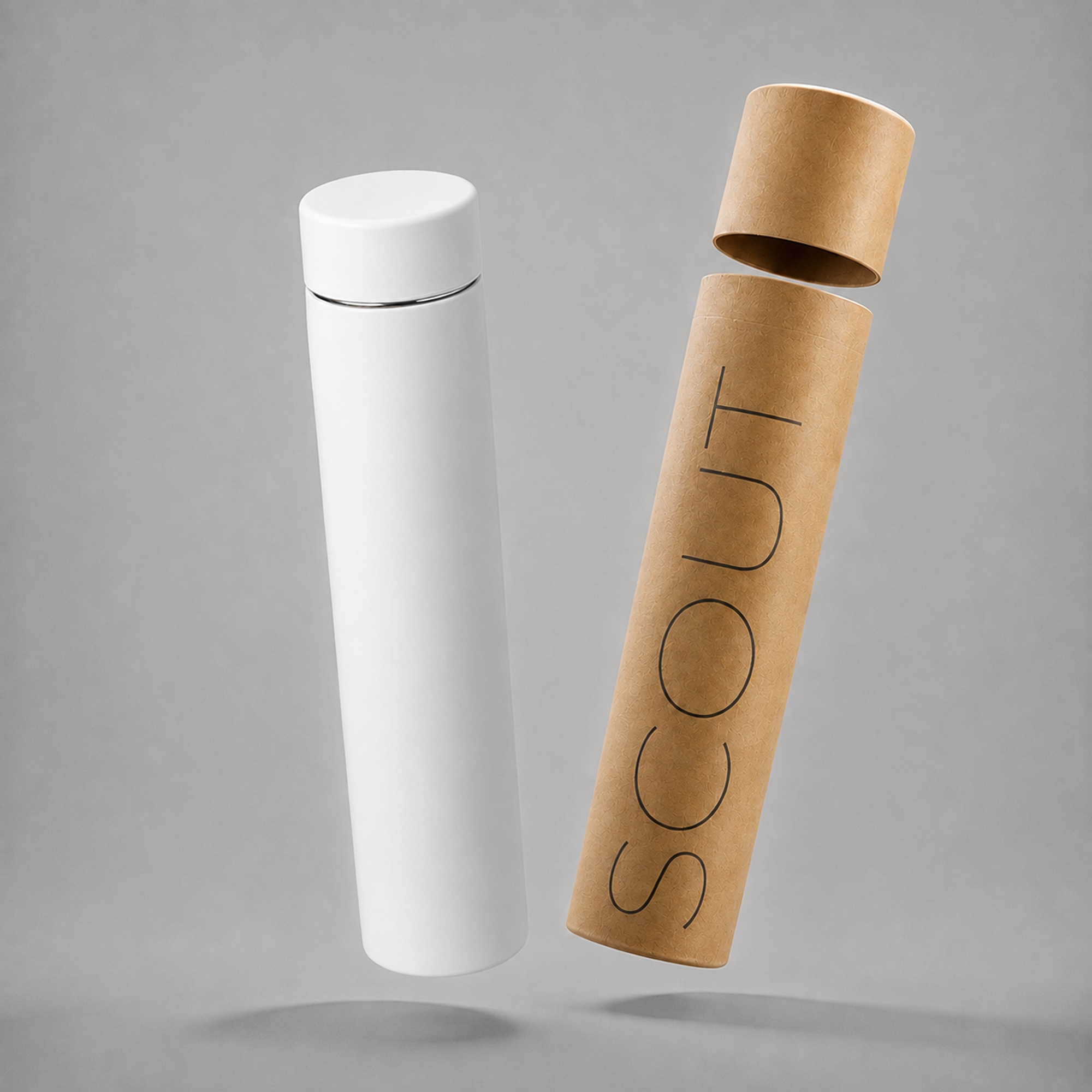 Вакуумный термос «Scout», soft-touch, 235 мл, тубус Вакуумный термос «Scout», soft-touch, 235 мл, тубус
