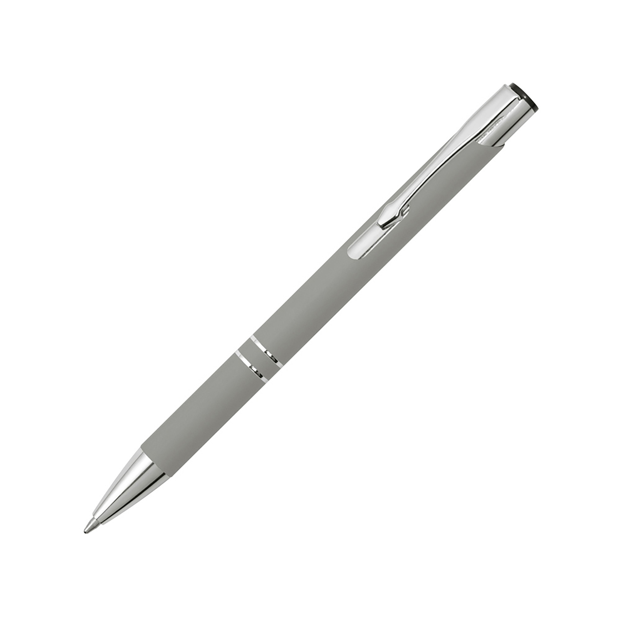 Ручка металлическая шариковая «C1» soft-touch Ручка металлическая шариковая «C1» soft-touch — изображение 2