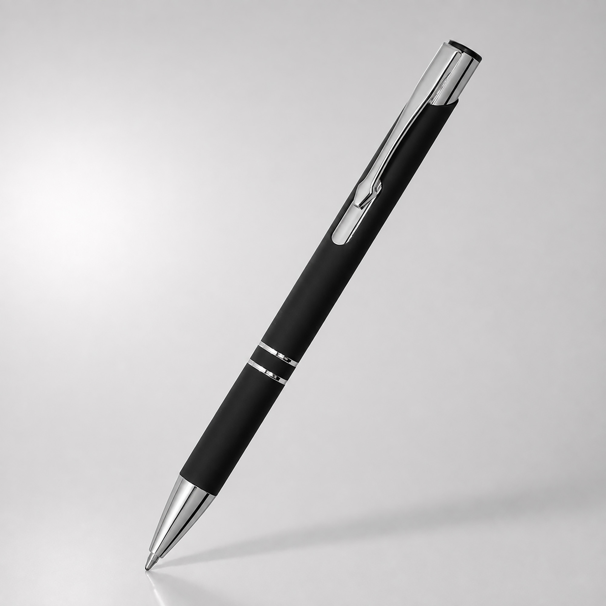 Ручка металлическая шариковая «C1» soft-touch