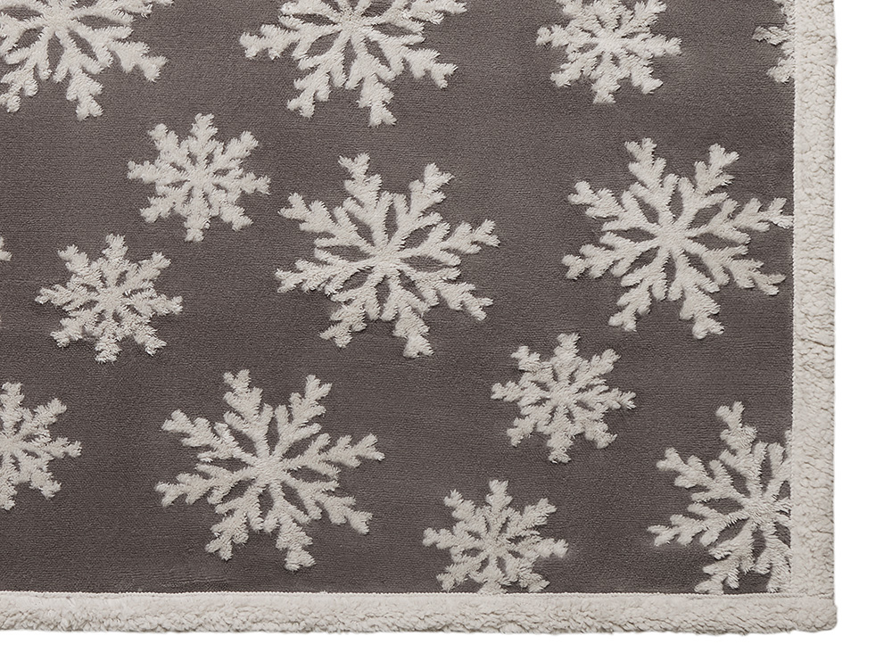 Плед Snowflake новогодний с капюшоном Плед Snowflake новогодний с капюшоном — изображение 6