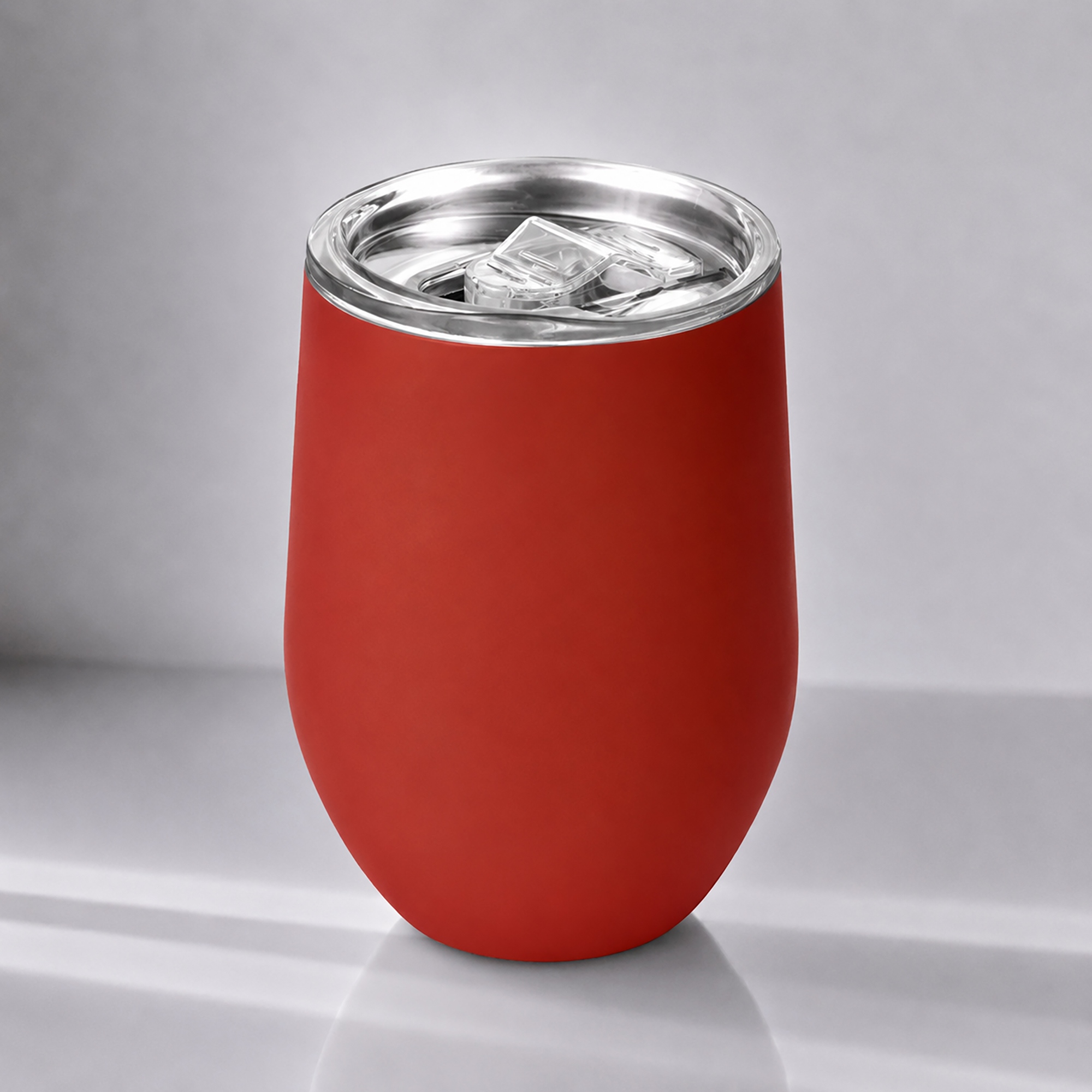 Термокружка «Vacuum mug C1», soft touch, 370 мл - красный