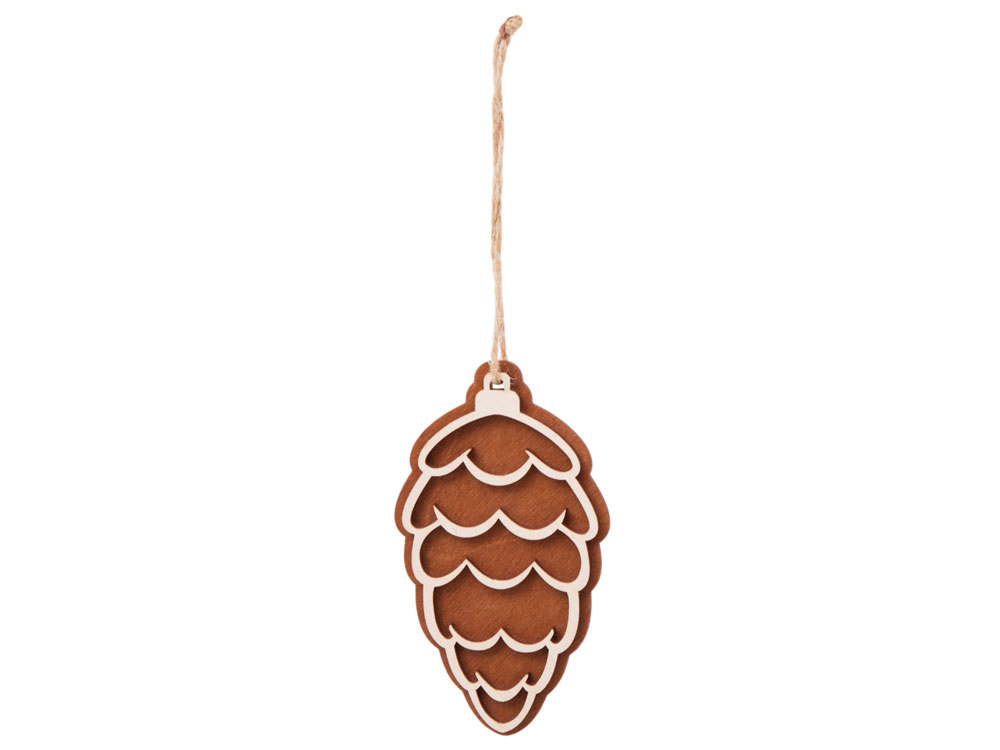 Деревянная подвеска на елку «Cedar» Деревянная подвеска на елку «Cedar» — изображение 4