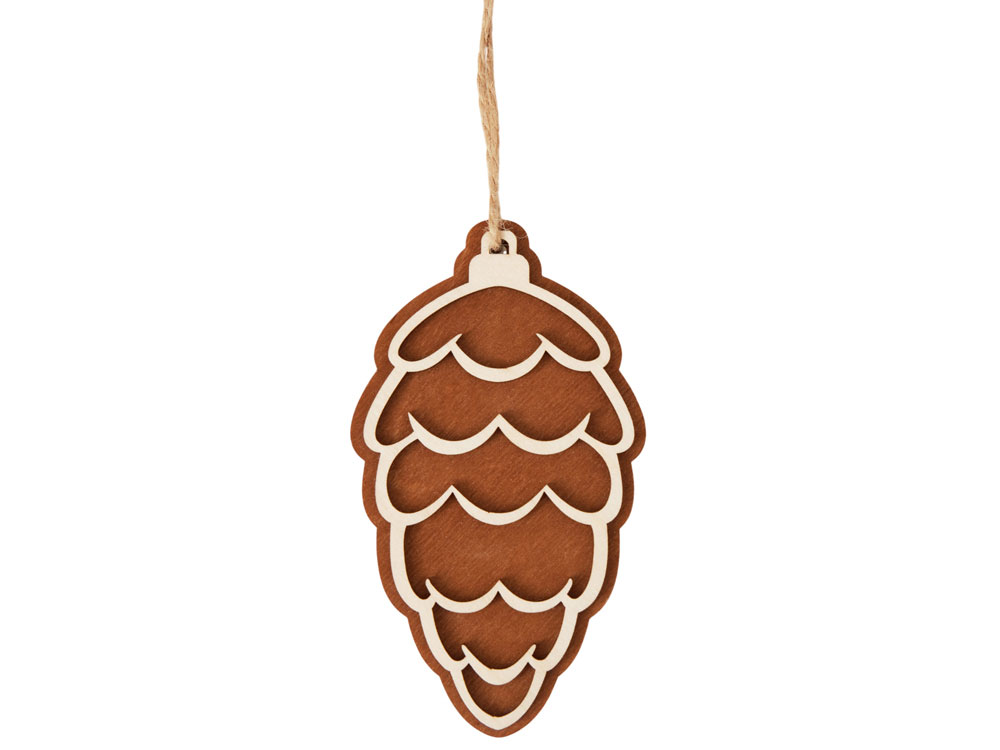 Деревянная подвеска на елку «Cedar» Деревянная подвеска на елку «Cedar» — изображение 3