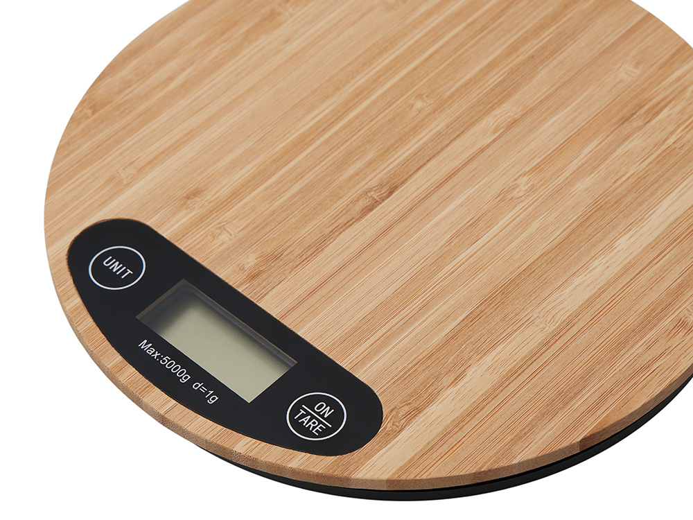Бамбуковые кухонные весы «Scale» Бамбуковые кухонные весы «Scale» — изображение 4