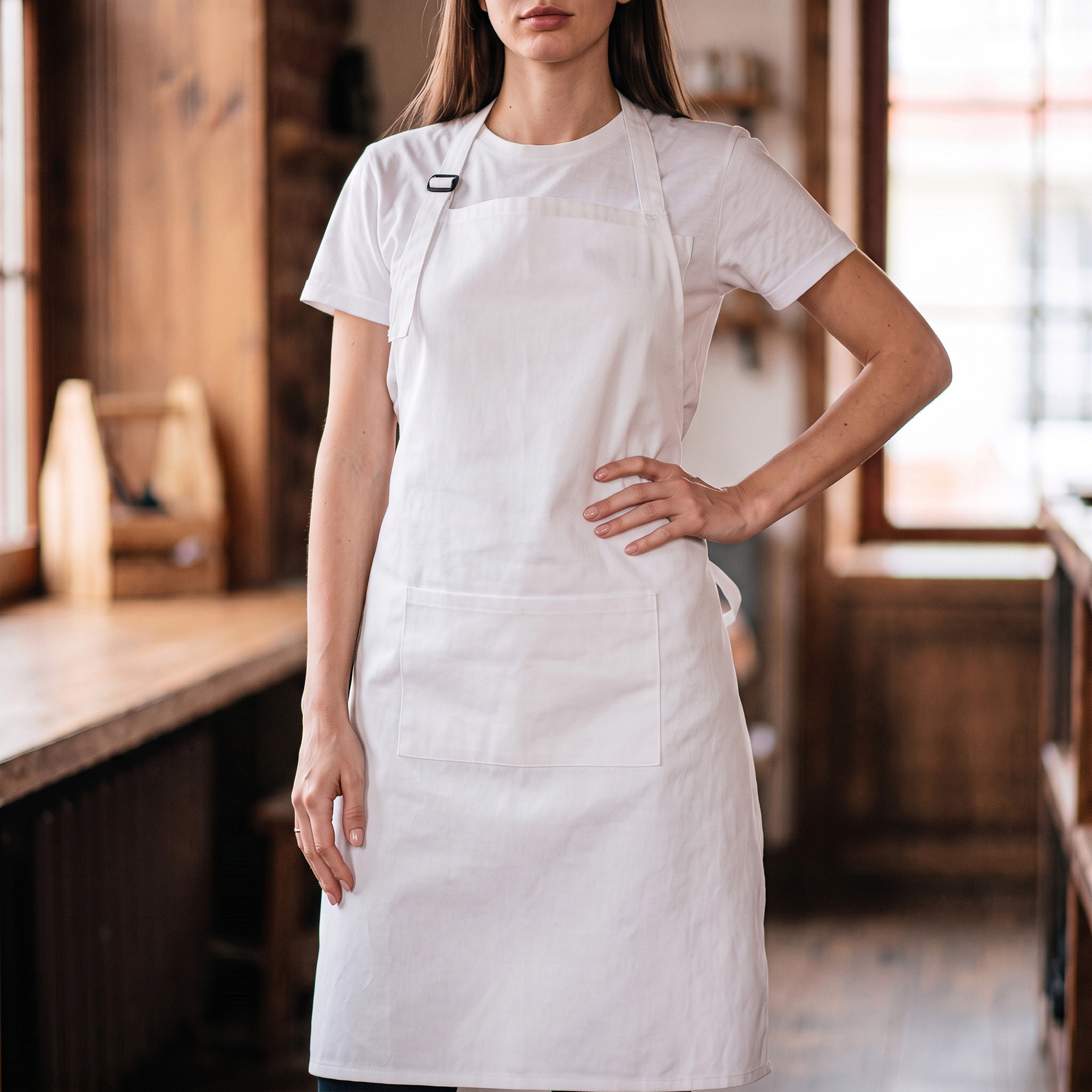 Фартук «Brand Chef» - белый